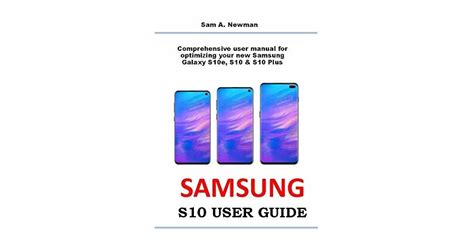 User manual Samsung Galaxy S10 (English .